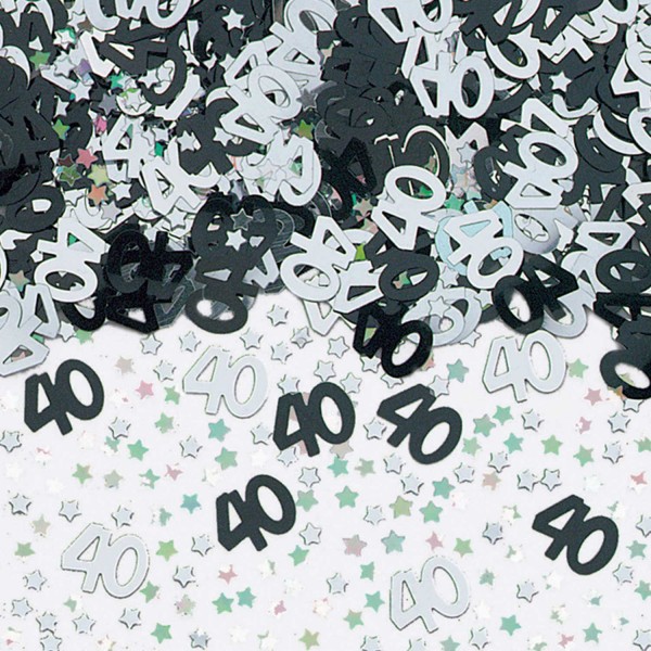 Hallo 40 Geburtstag Streudeko 14g