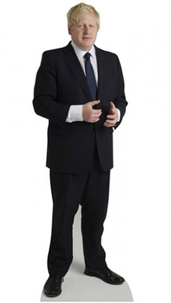 Boris Johnson Pappaufsteller 1,86m