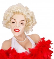 Diva Marilyn Maske Mit Perücke