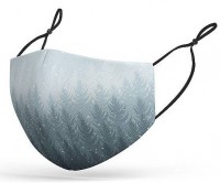 Winterwald Mund-Nase-Maske