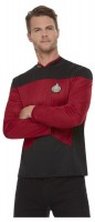 Star Trek next Generation Uniform Shirt für Herren rot