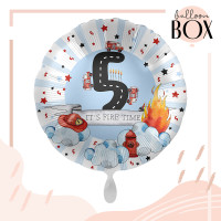Vorschau: Balloha Geschenkbox DIY Happy Fire Engine - Fünf XL
