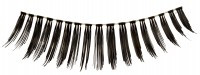 Elegante Echthaar Feder Wimpern