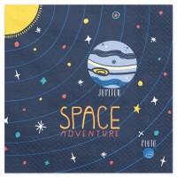 20 Weltall Party Space Servietten 33cm