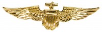 Fliegerabzeichen in Gold