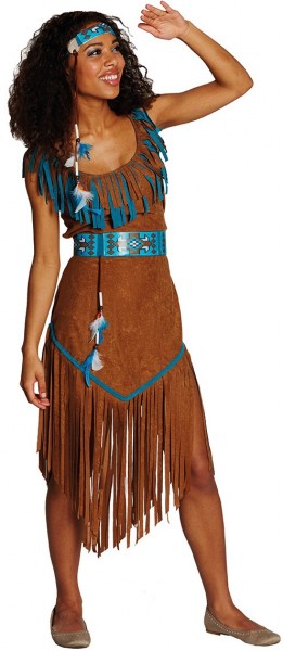 Blue Moon Indianerin Damenkostüm