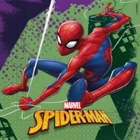 Spiderman Team Up 20 Servietten 33 x 33cm