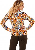Crazy 70er Bluse Lisa für Damen