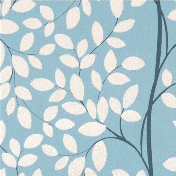 Geschenkpapier Glitter Leaves