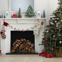 Vorschau: 16 Sausage Dog Weihnachtsserviette 16cm