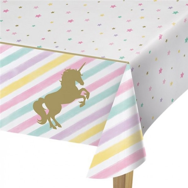 Golden Unicorn Tischdecke 2,6 x 1,3m