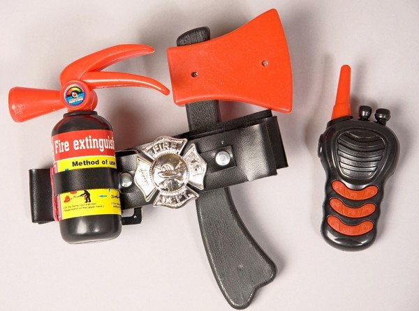 Feuerwehr Ausrüstung 4-teilig