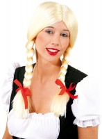 Blonde Flechtezopfperücke Rosi