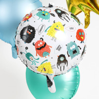Monster Festival Folienballon 45cm