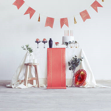 Golden Dusk Birthday Girlande 4m