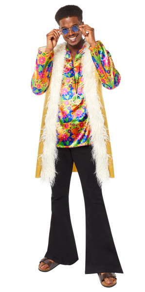 70er Jahre Hippie Herrenkostüm Pete 3