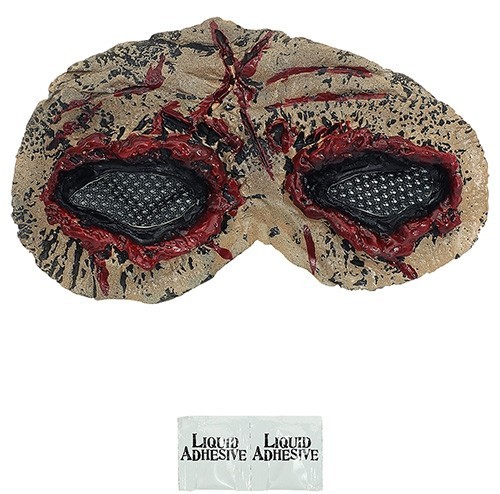 Blutige Augen Latex Applikation 3