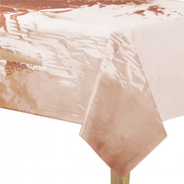 Folientischdecke rotgold 1,4 x 2,7m