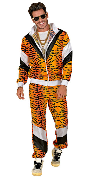 80er Tiger Trainingsanzug für Erwachsene 4