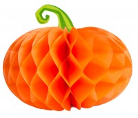 Erntedank Kürbis Wabenball 30cm