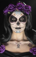 Tag Der Toten Make Up Und Klebetattoo Set