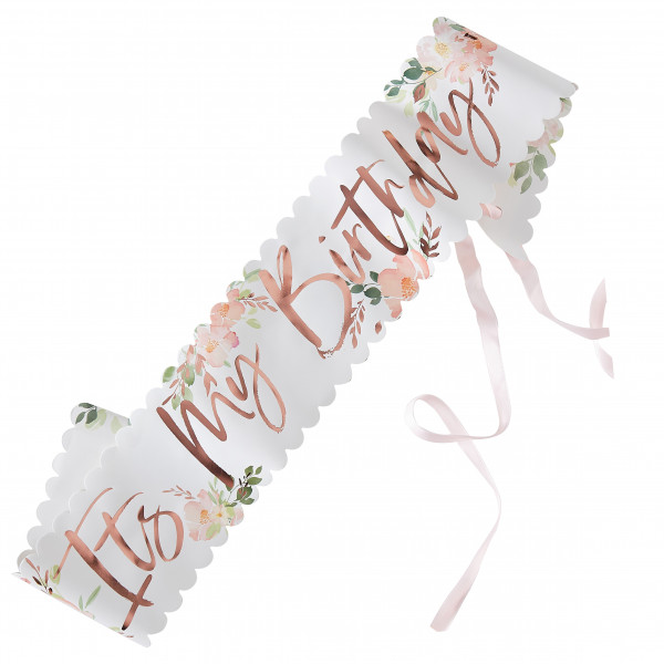 Wild Flowers Birthday Schärpe 75cm