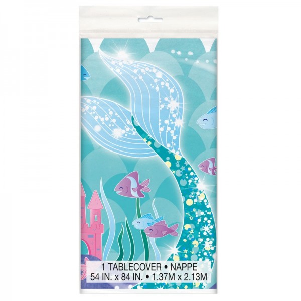 Zauberhafte Meerjungfrau Sirena Tischdecke 137 x 213cm