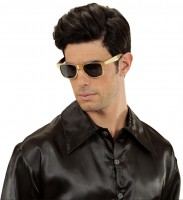 Vorschau: Goldfarbene Sonnenbrille
