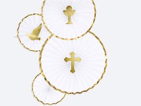 Vorschau: 3 Heaven Blessed Papierrosetten