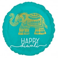 Happy Diwali Folienballon 46cm