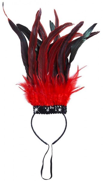 20er Jahre Feder Kopfschmuck Stirnband