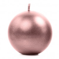 10 Kugelkerzen Torino roségold 6cm