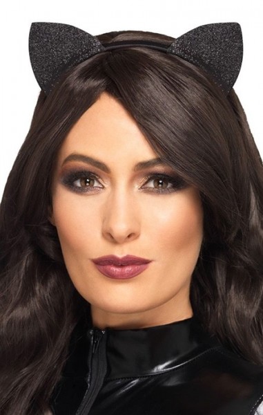 Funkelnder Katzenohren Haarreif