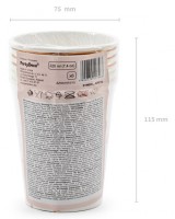 Vorschau: 6 Same Penis-Pappbecher 220ml