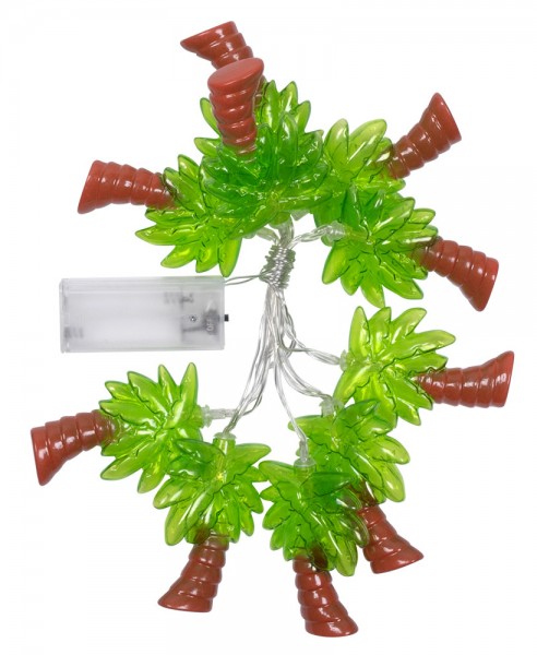 Palmen LED Lichterkette 140cm 2