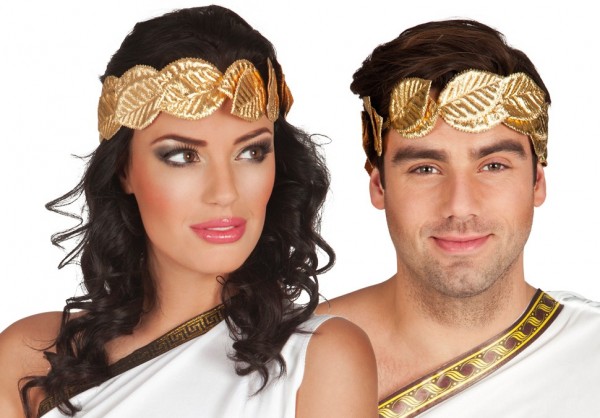 Goldblatt Kopfschmuck Für Damen Und Herren