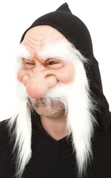 Faltige Zwergen Maske