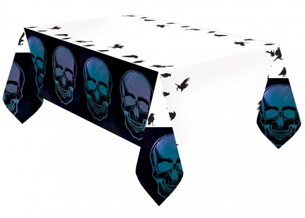 Shimmer Skull Tischdecke 1,8m