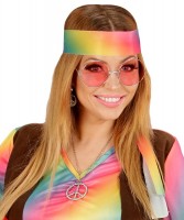 Vorschau: Pinke Hippiebrille 70er Jahre