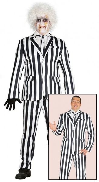 Lottergeist Beetlejuice Herrenkostüm