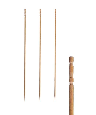 500 FSC Holz Spieße gedrechselt 15cm