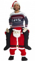 Vorschau: Merry X-Mas Weihnachtsmann Huckepack Kostüm
