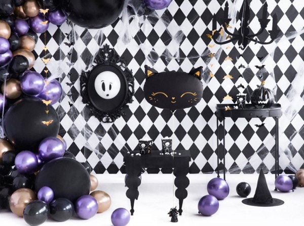 Folienballon Black Cat 48 x 36cm 3