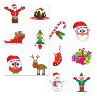 1 Bogen Winterfreude Tattoos