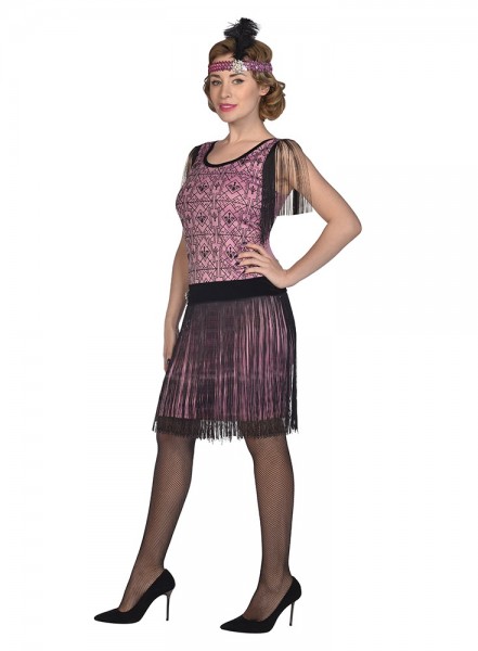 20er Jahre Flapper Damenkostüm 4