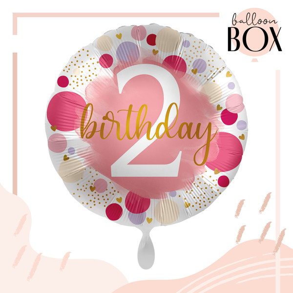 Balloha Geschenkbox DIY Sweet Birthday Two XL