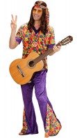 70er-Jahre Hippiebrille Orange