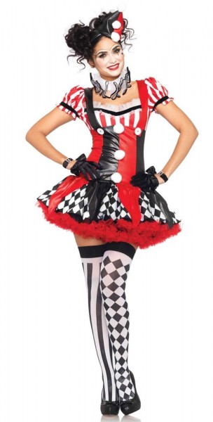 Harlekin Prinzessin Damenkostüm