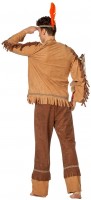 Vorschau: Itza Indianer Kostüm Mit Fransen In Braun