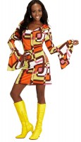 Vorschau: Hippie Babe Tami Damenkostüm